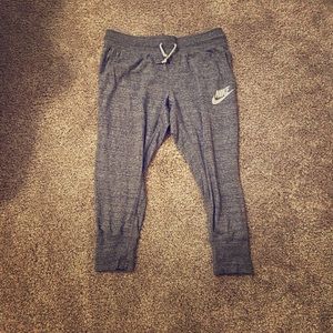Nike cropped sweatpants